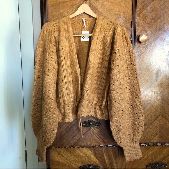 Free People tie cardigan - Picture 1 of 5